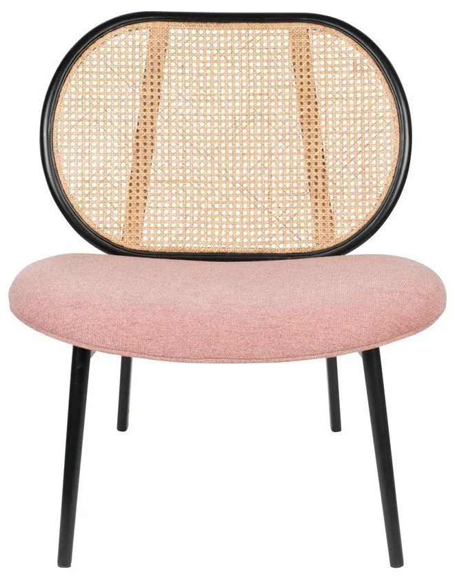 Spike rózsaszín-barna fotel - Zuiver