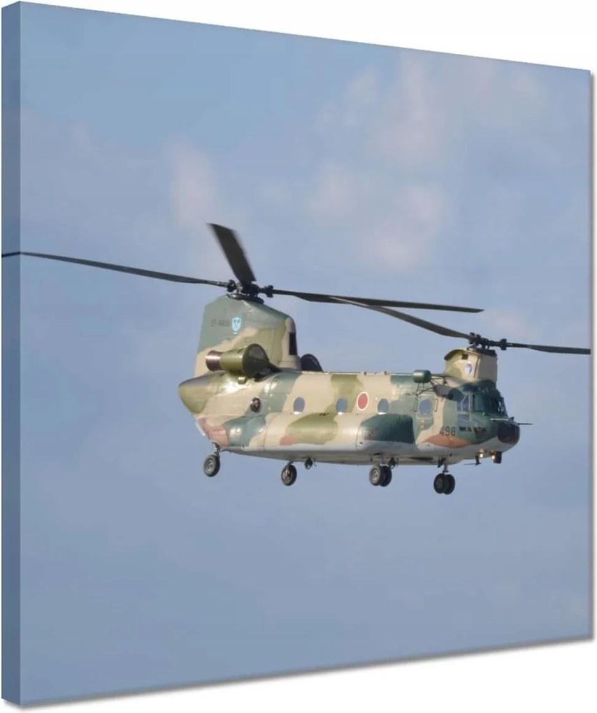 Vászonkép 30x30 Katonai helikopter