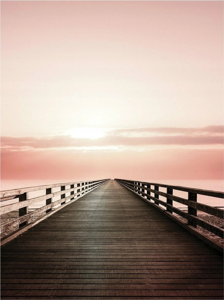 Fotótapéta móló tenger ég fotótapéta 206 x 275