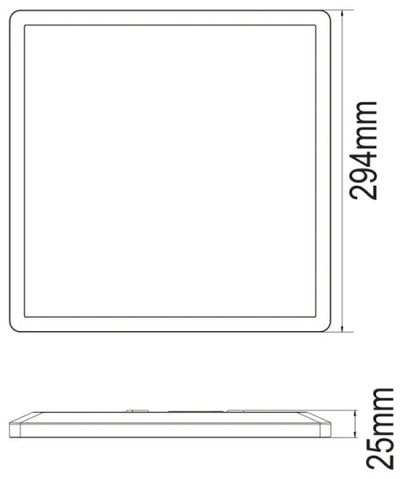 Globo 41563-18B - LED Fürdőszobai mennyezeti lámpa SAPANA LED/18W/230V IP44
