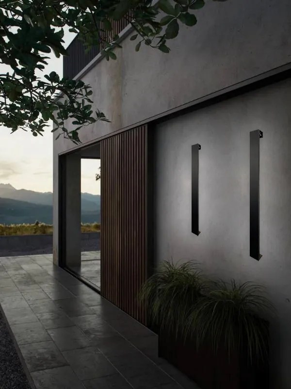 AMPLEX 9925 HIKONE Modern Kültéri Fali Lámpa Antracit LED IP54