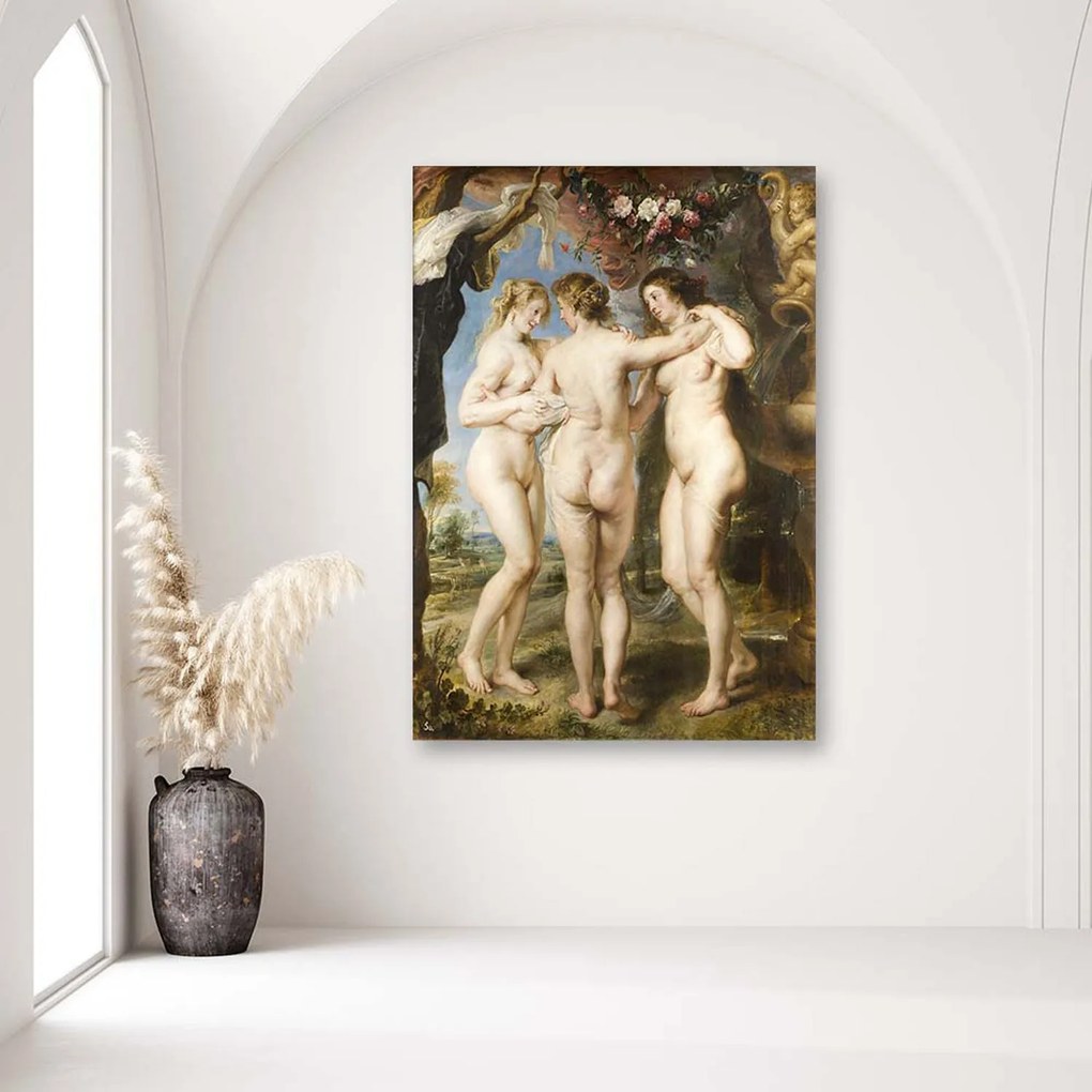 Gario Vászonkép Három kegyelem - Peter Paul Rubens reprodukció Méret: 70 x 100 cm