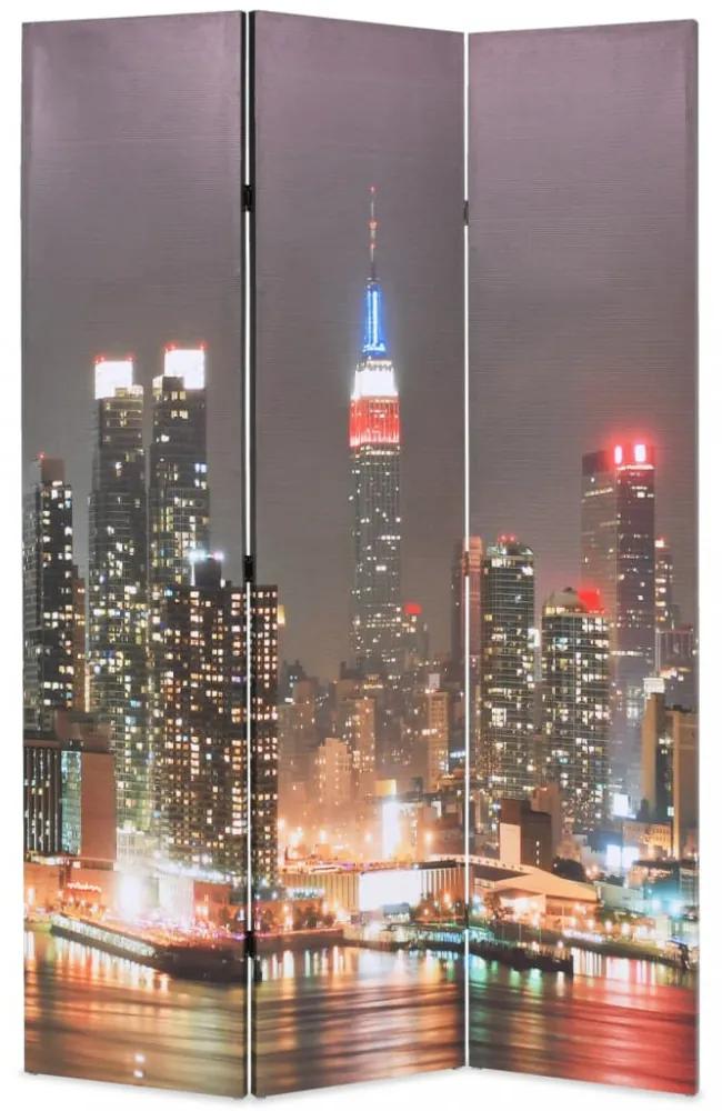 Éjszakai new york mintás paraván 120 x 170 cm