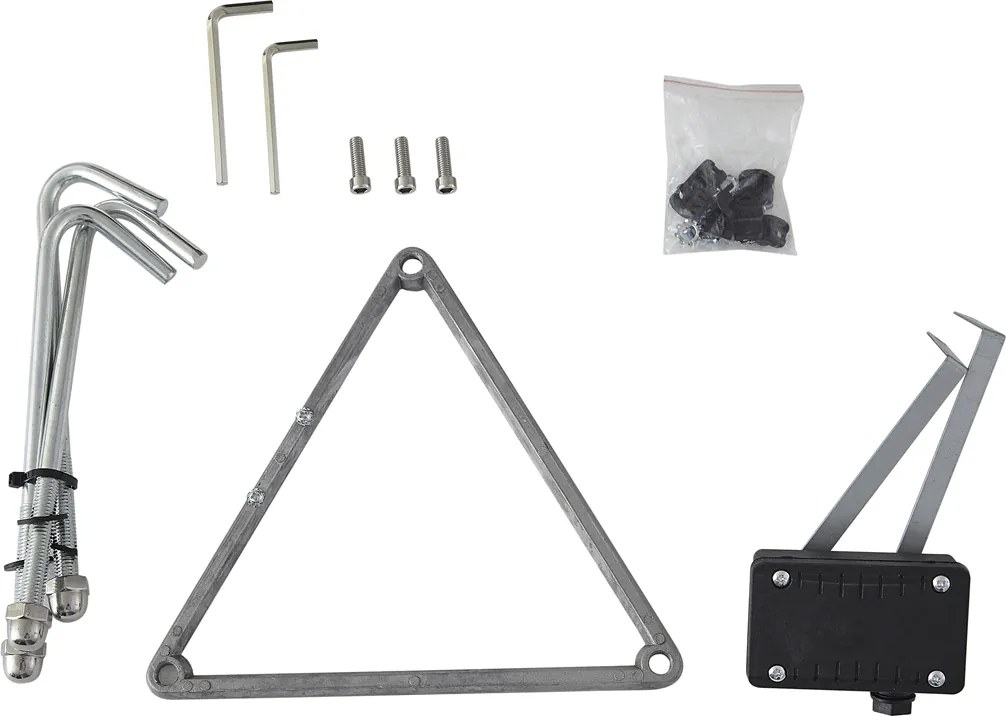 Klasszikus kültéri lámpás fekete 220cm IP44 - Big