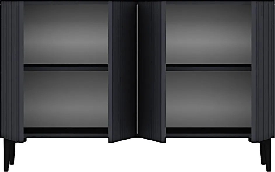 Zeynep komód, antracit, 120 cm – TR555CHM1416