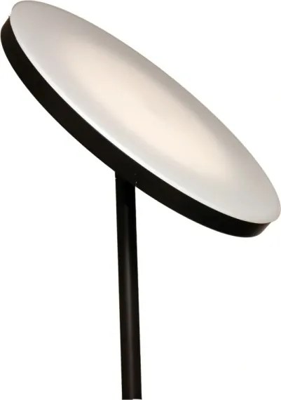 LED fényerőszabályozható állólámpa NORA LED/25W/230V 2200/3000/4000K + LED/5W 3000K fekete + távirányító