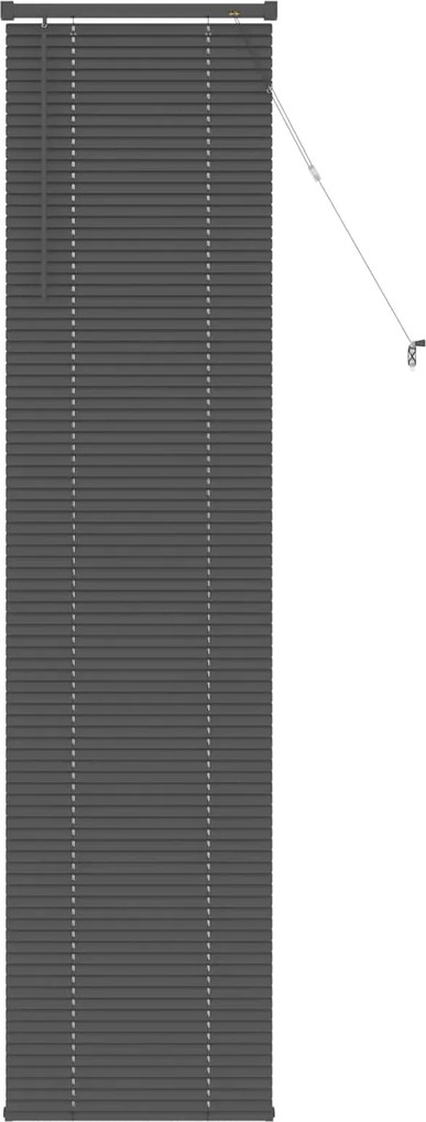 vidaXL Zsaluzia Állítható Ezüst Szürke 213 x 50 cm PVC