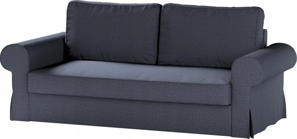 Dekoria Backabro 3 személyes kinyitható kanapé huzat Ikea kék