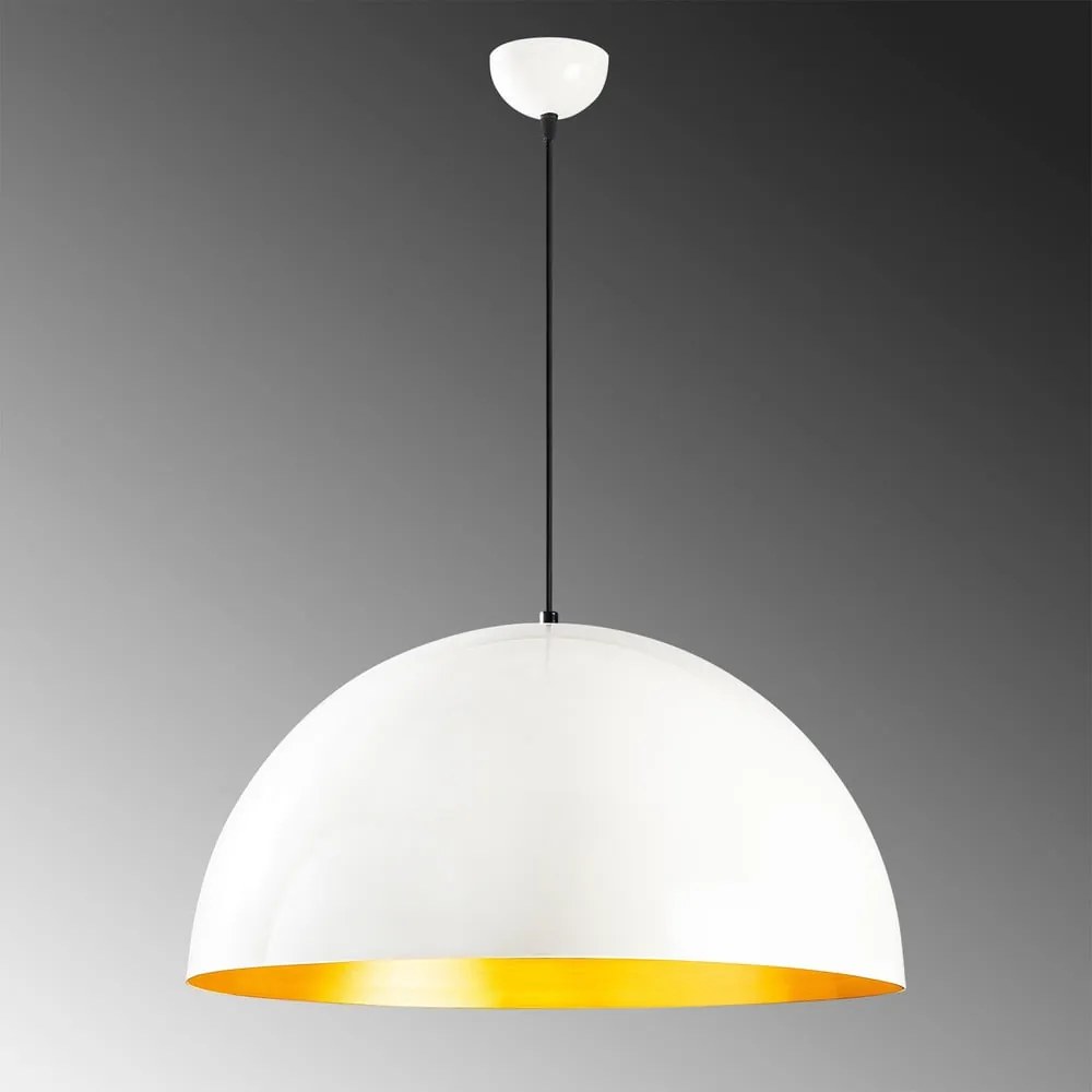 Berceste fehér mennyezeti lámpa, ø 60 cm - Opviq lights