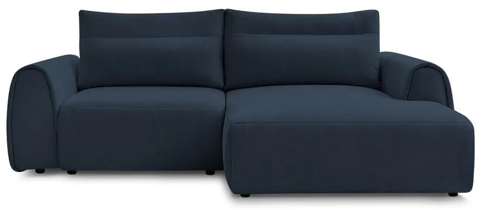 Sötétkék sarokkanapé Aden – Bobochic Paris