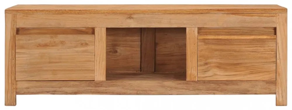 tömör tíkfa TV-szekrény 100 x 30 x 35 cm