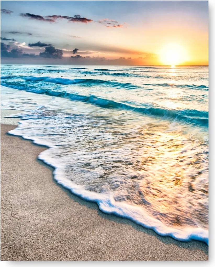 Tengerpart Nap poszter kép 40x50 cm #126