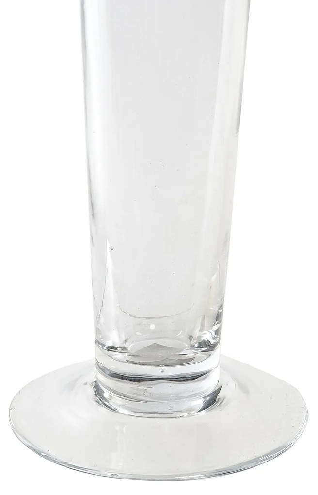 Keskeny Magas Padlóváza átlátszó üveg 70 cm