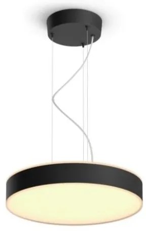 Philips - LED Dimmelhető csillár zsinóron Hue ENRAVE LED/33,5W/230V fekete + távirányító