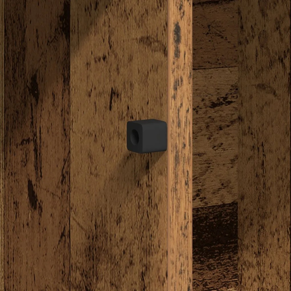 TV Szekrény Régi Fa 100x38x49 cm Szerelt Fa