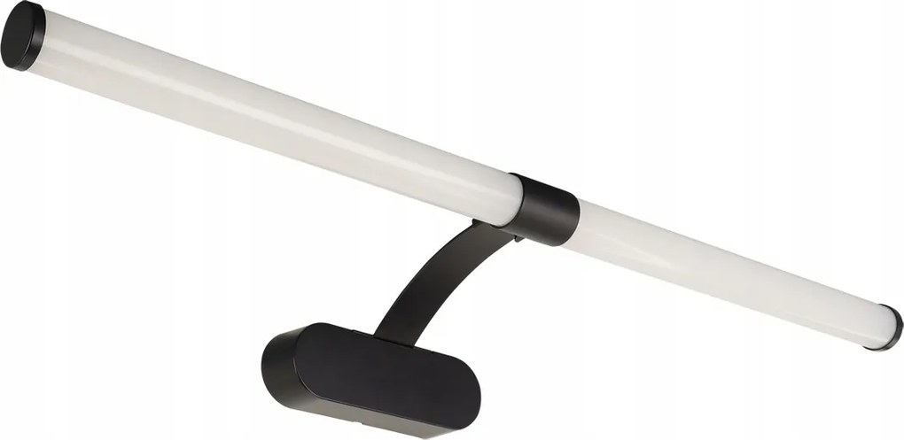 Fürdőszobai fali lámpa tükör fölé Brida Led 8W 4100K IP44 fekete