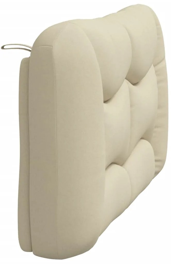 krémszínű szövet fejtámla párna Hvar 120 cm