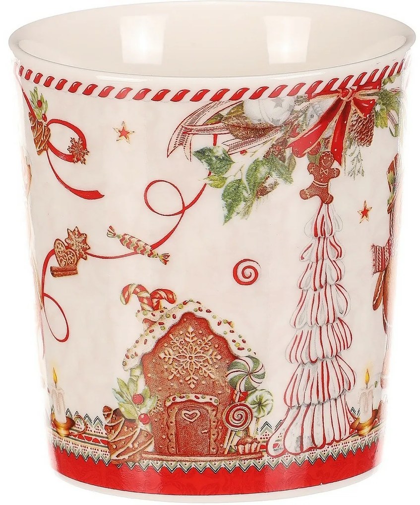 Karácsonyi bögrés mézeskalácsok ajándékdobozban 200 ml