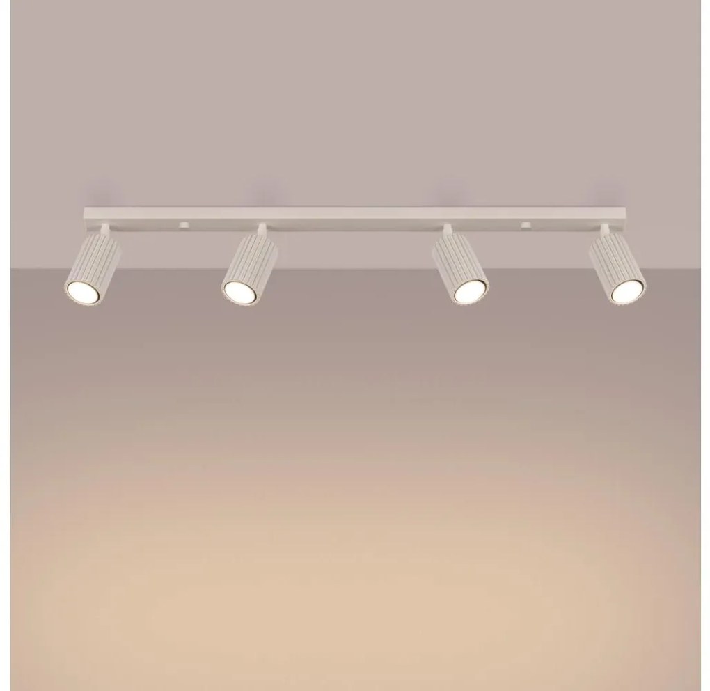 Brilagi - Spotlámpa CRESTO 4xGU10/10W/230V krémes