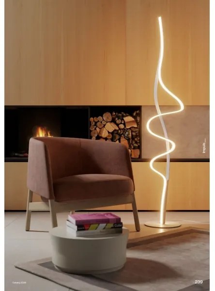 Redo 01-3625 - LED fényerőszabályozható állólámpa IMPULS LED/36W/230V arany