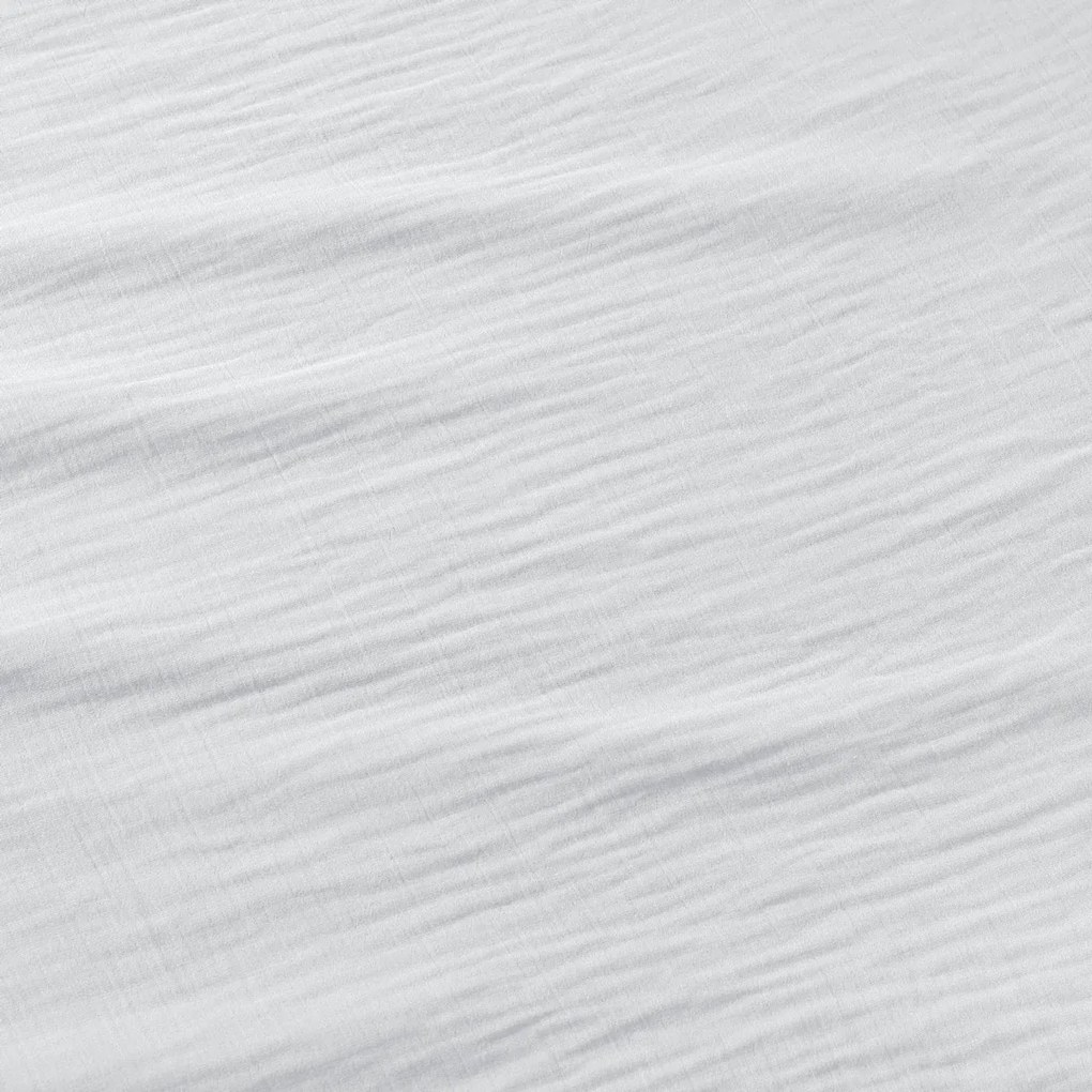 Goldea muszlin ágyneműhuzat – világosszürke 140 x 200 és 70 x 90 cm