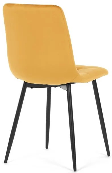 Sárga Bársony Étkezőszék. – CT-281