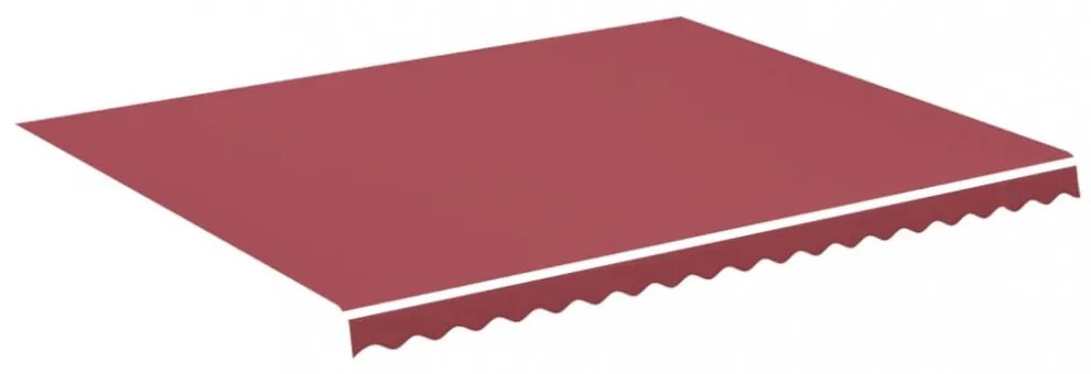 burgundi vörös csere napellenző ponyva 4,5 x 3,5 m