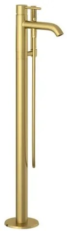 Kád csaptelep Kludi Bozz vakolat alatti rész nélkül csiszolt arany 38590N076