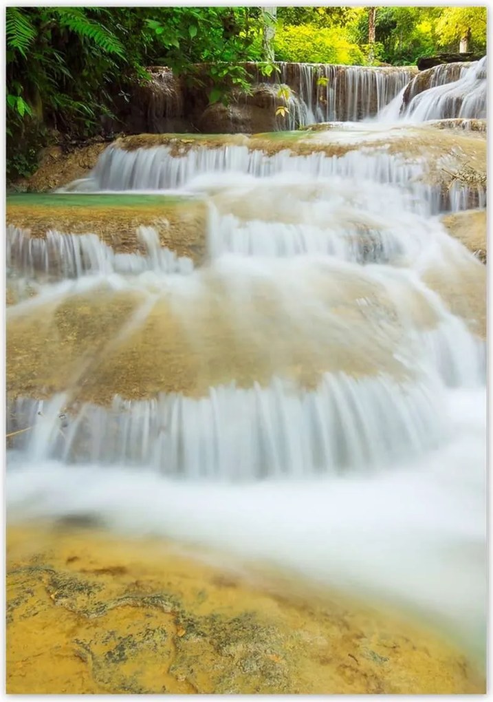 Poszterek 70x100 Kaszkád Ázsiában