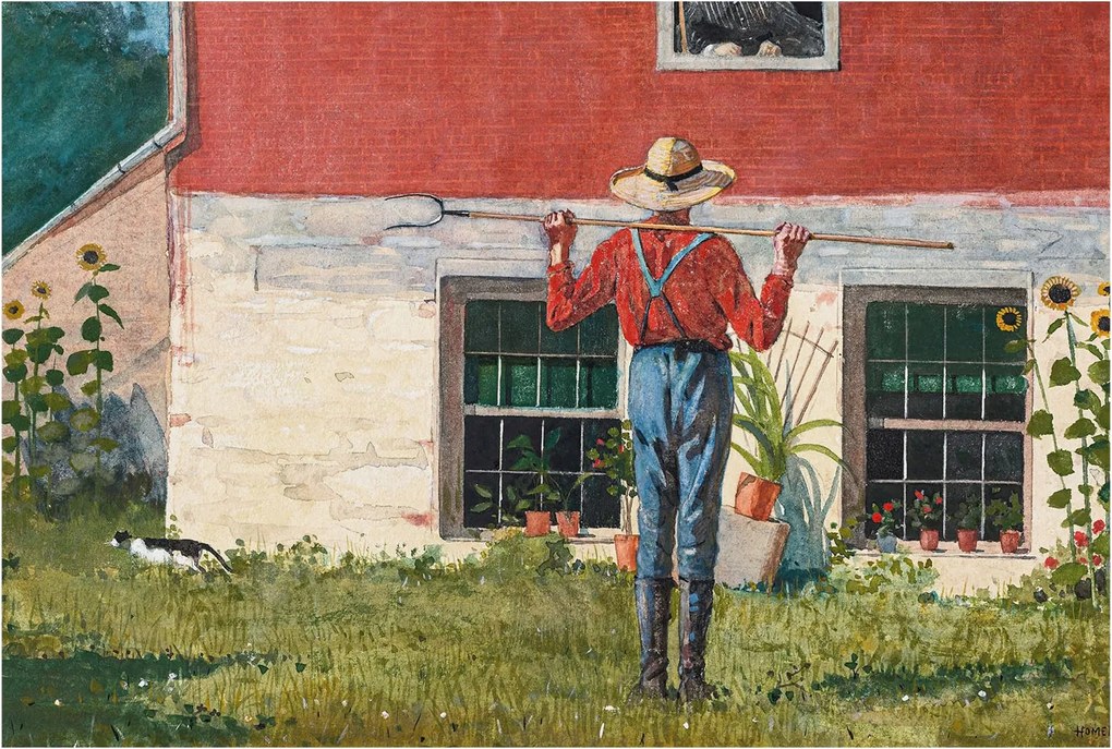 Fotótapéta Flizelina Nappali és Hálószoba Irodába Vidéki jelenet 104x70 Ragasztó