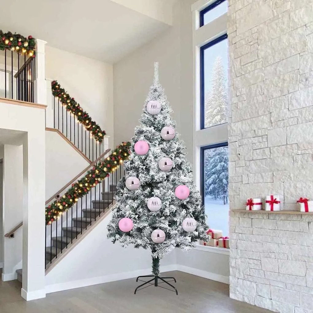 Karácsonyi Díszgömb Készlet 3 pcs Rózsaszín