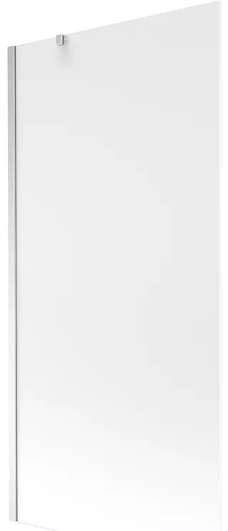 Mexen Next, kádparaván 1 szárny 90 x 150 cm, fix szárny, 6 mm matt üveg, króm profil, 895-090-000-00-30-01