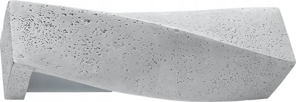 Dekoratív beton fali lámpa, 2xE27 60W, IP20, állítható, Sollux Lighting