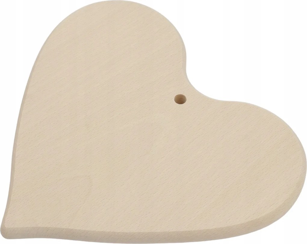 Fából Készült Deszka Szív Lyukkal bükk tálalás vágáshoz
