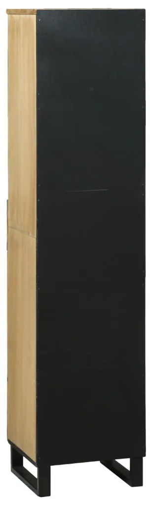 Fürdőszoba szekrény Szilárd Mangófából 38x33,5x160 cm