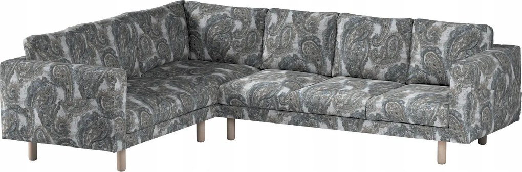 Norsborg 5 személyes sarokkanapé huzat Ikea zöld