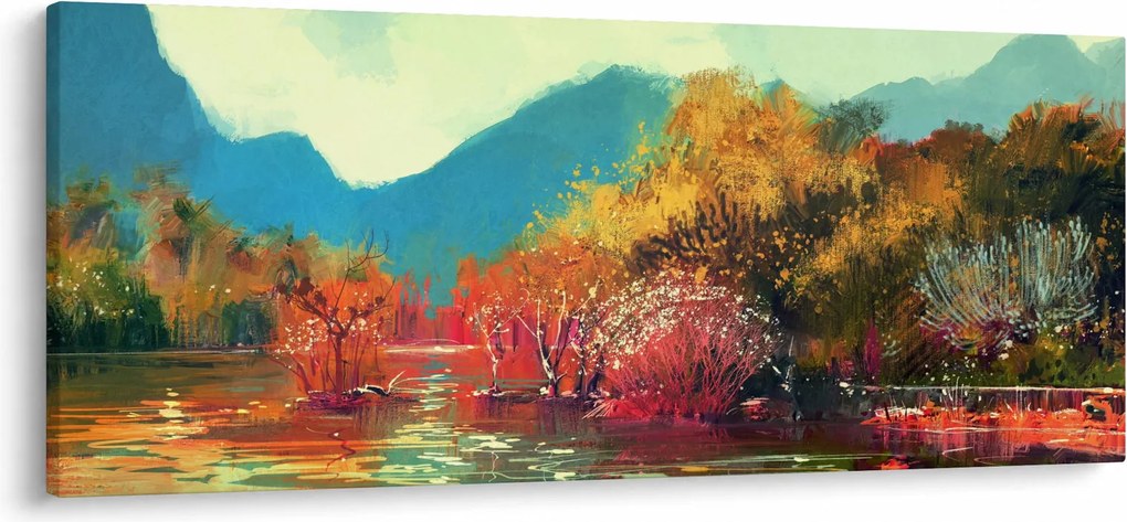 Kép - őszi színek (120x50 cm)