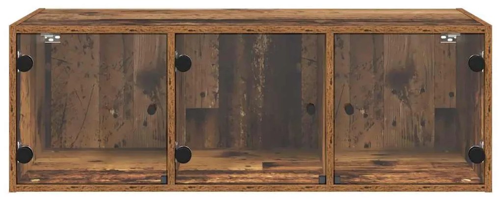 Fali Szekrény Falra szerelhető Öreg fa 102 x 37 x 35 cm Faanyag