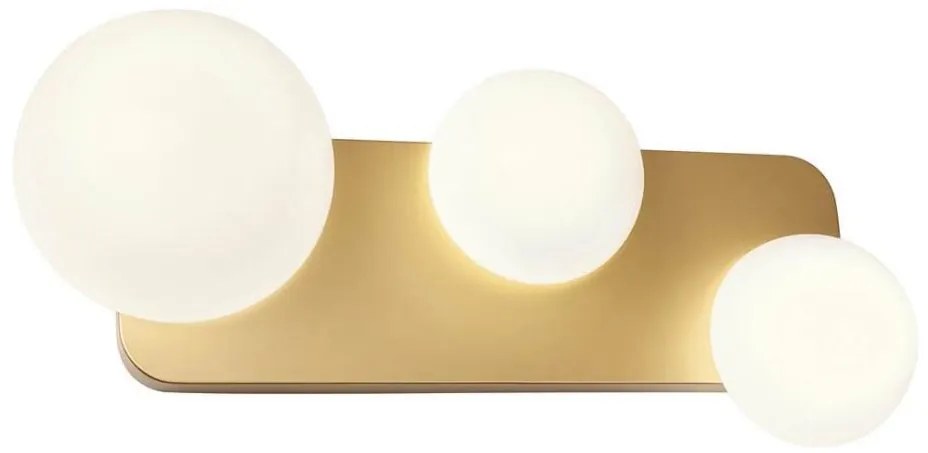 Redo 01-2472 - LUMIEN fali lámpa 3xG9/10W/230V arany/fehér