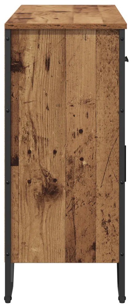 Tálaló Régi Fa Tömörfa 97x32.5x74.5 cm