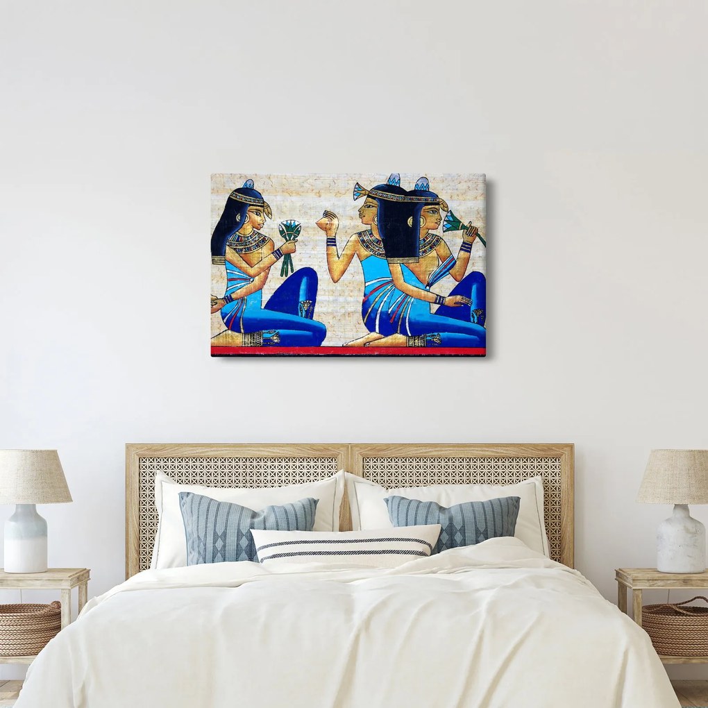 Kép - egyiptomi festmények (90x60 cm)