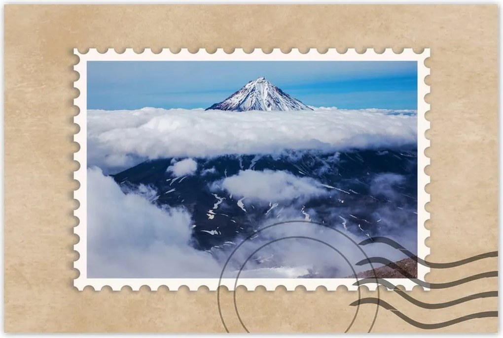 Poszterek 90x60 Hegy a felhők felett