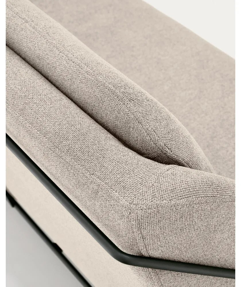 Bézs kanapé 128 cm Brida – Kave Home