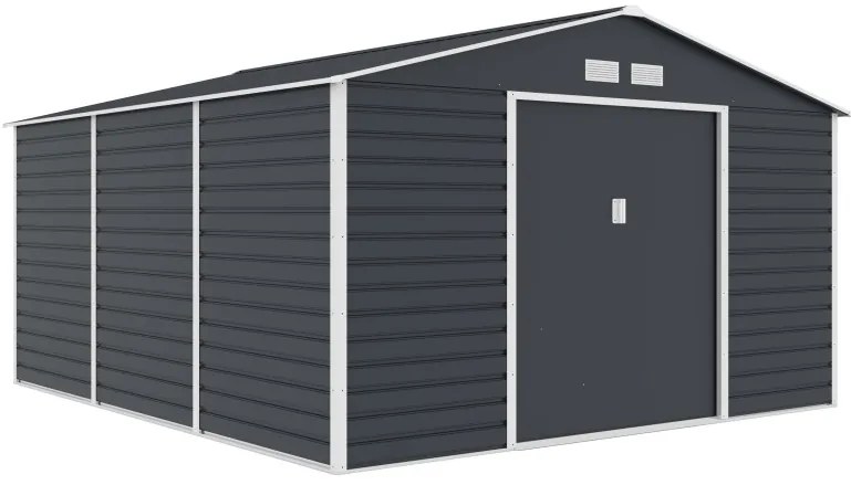 G21 GAH 1300 kerti tároló 340 x 382 cm, antracit