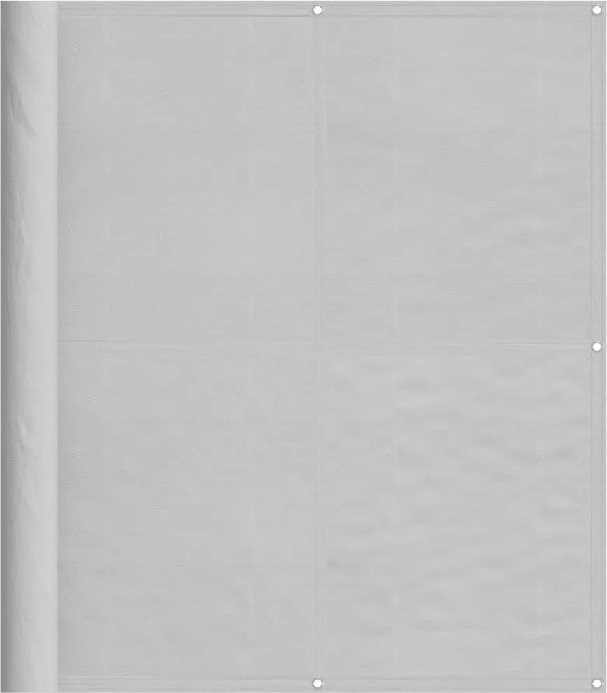 vidaXL világosszürke 100% oxford poliészter erkélyparaván 120 x 500 cm