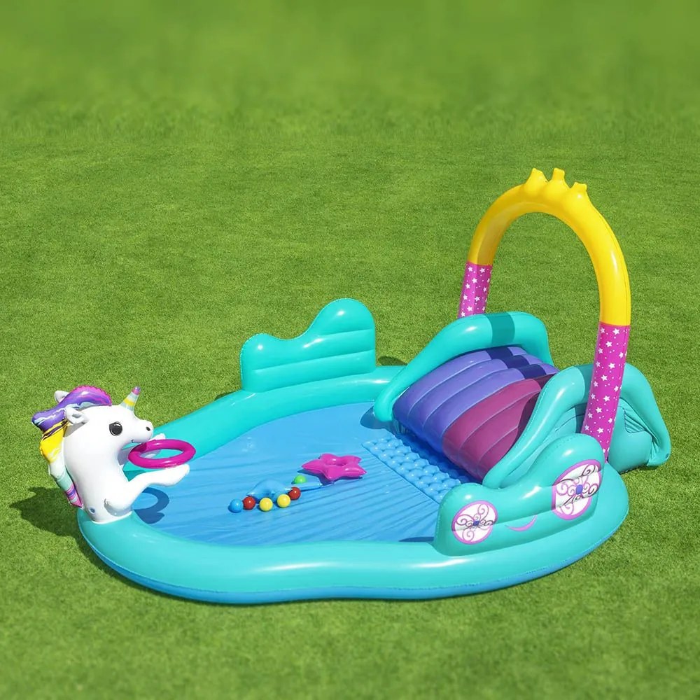 BESTWAY UNIKORNIS PANCSOLÓ SZETT 274 cm x 198 cm x 137 cm