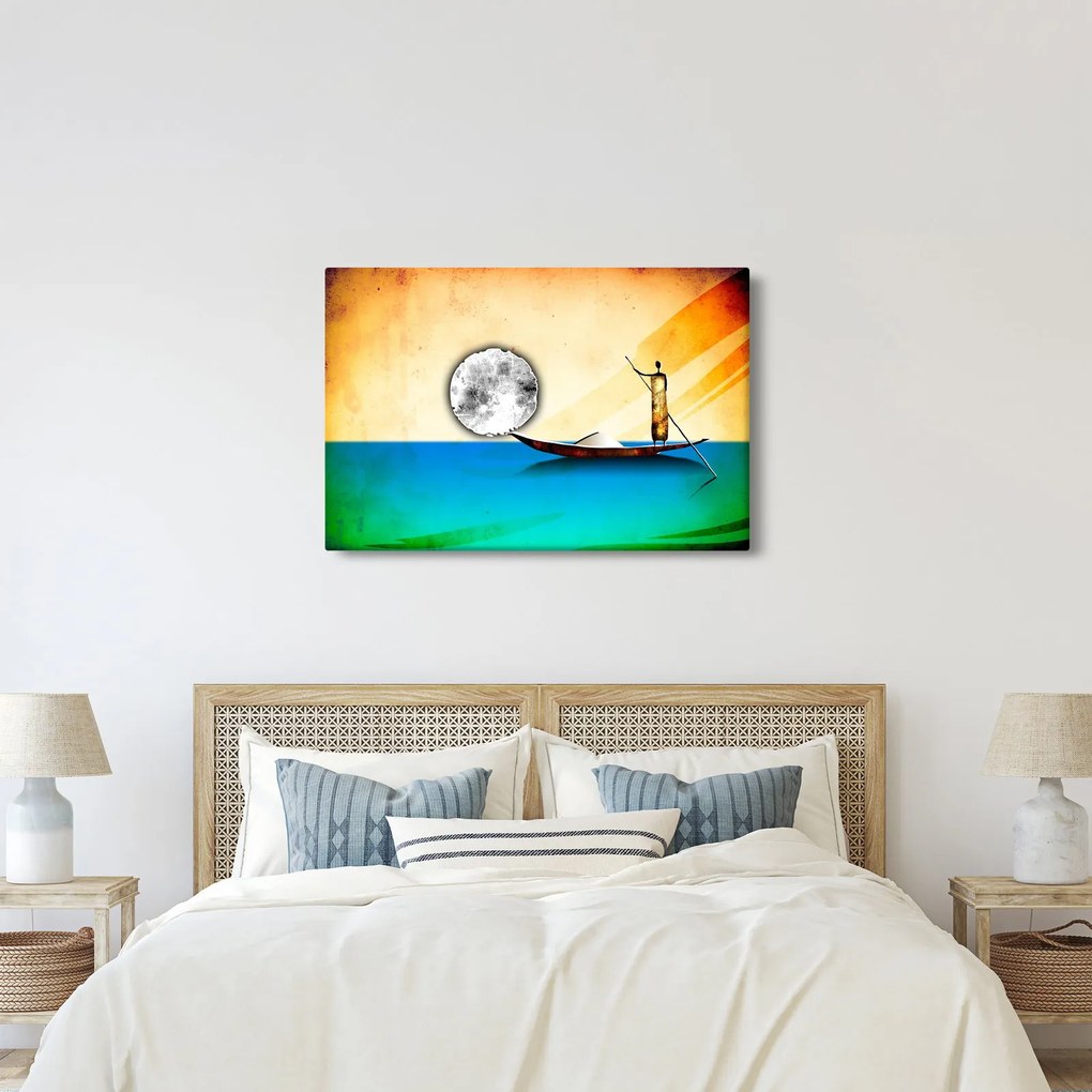 Vászonkép - Ősi festészet (90x60 cm)