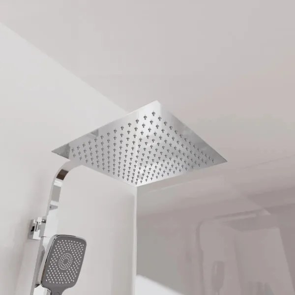 Schütte 60531 - OCEAN l. termosztátos csaptelepes zuhanyszett, króm/antracit