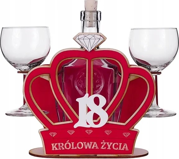 Karafka korona Az élet királynője 18. születésnapra