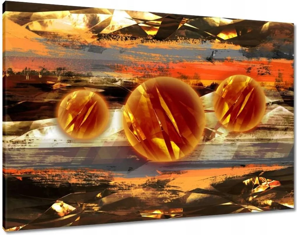 Festmények 100x70 Kíváncsi gömbök